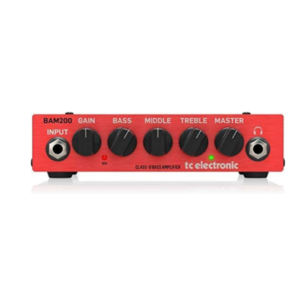 TC Electronic’s BAM200 red color Head amplifier